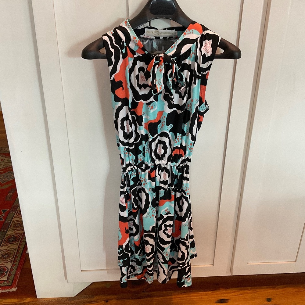 Tracy Negoshian size small colorful dress